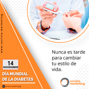 14 de noviembre Dia Mundial de la Diabetes en Revista Marketing