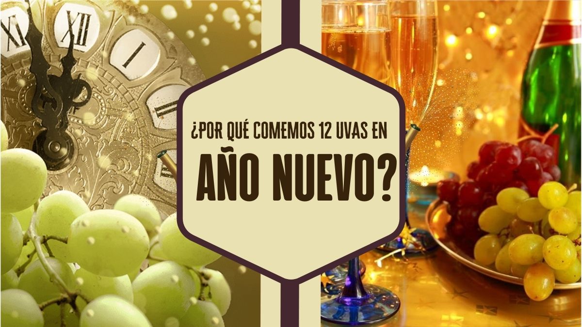 ¿Por qué comemos 12 uvas en año nuevo?