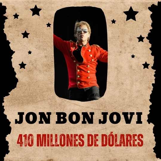 LOS ROCKERS MAS RICOS JON BON JOVI REVISTA MARKETING