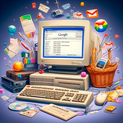01 de abril 2004 Google lanza Gmail computadora de los 2000