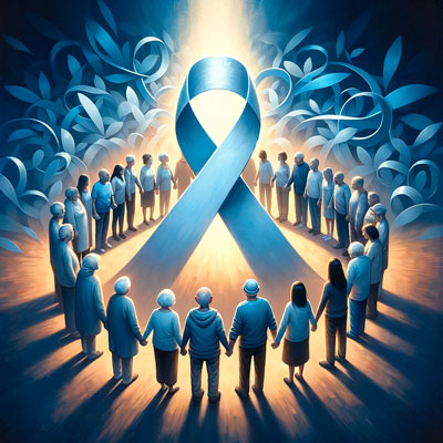 11 de abril Dia Mundial del Parkinson imagen ia que representa la esperanza y solidaridad