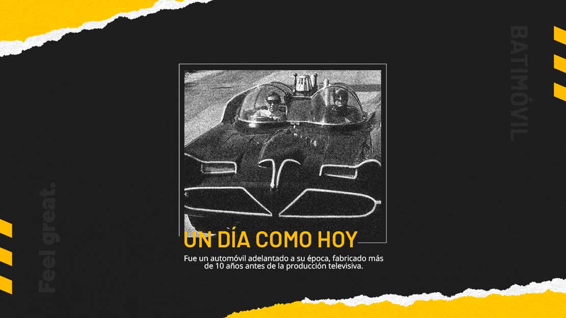 22 de abril 1966 aparece el Batimóvil por primera vez