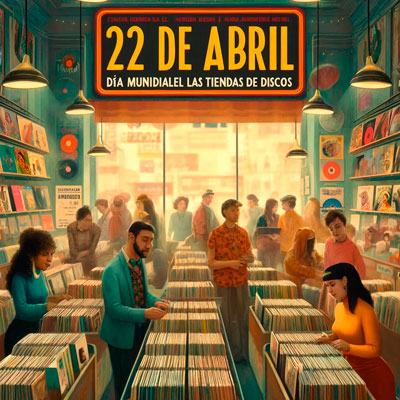 22 de abril Día Mundial de las Tiendas de Discos