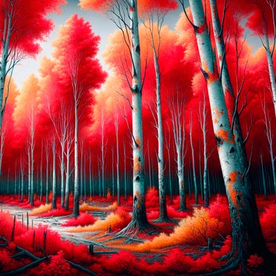 26 de abril Dia Internacional en Recuerdo del Desastre de Chernobyl el Bosque Rojo