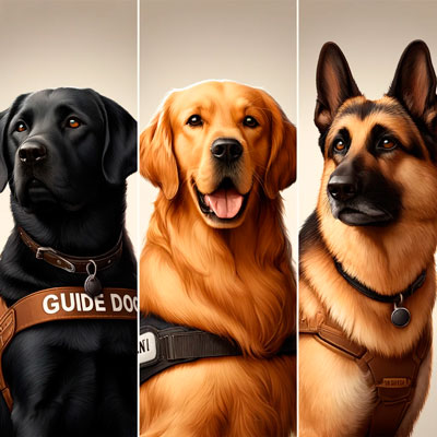 29 abril Dia Internacional del Perro guia imagen ia principales razas
