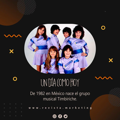 30 de abril 1982 Debuta el Grupo Timbiriche
