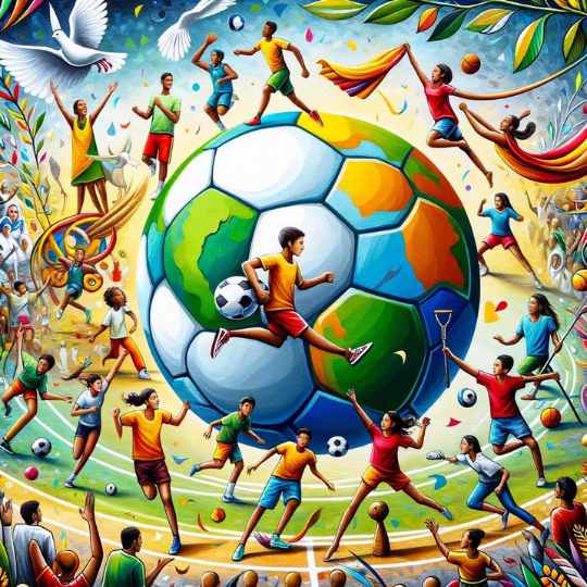 Día Intarnacional del Deporte para el desarrollo y la paz imagen representativa