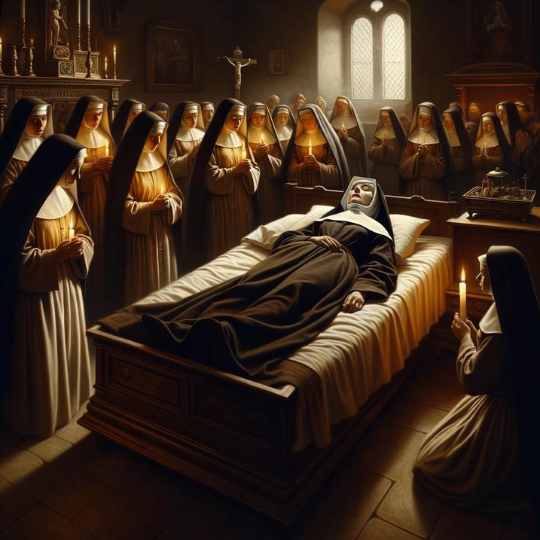 Muere Sor Juana Ines de la Cruz imagen IA ilustrativa