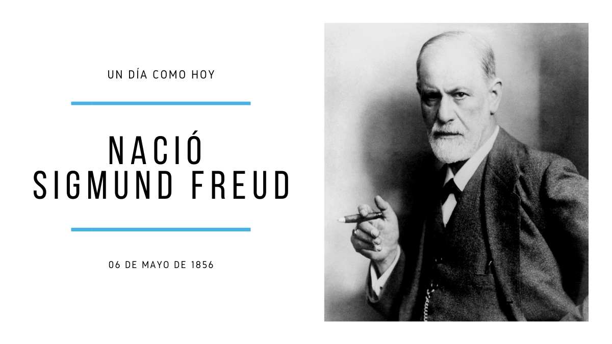 Nació Sigmund Freud
