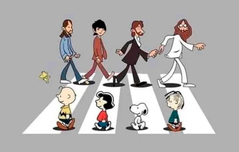 The Beatles y Snoopy