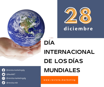 28 de diciembre Día Internacional de los Días Mundiales rm