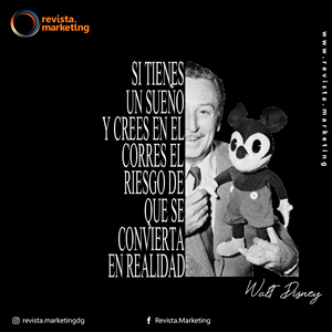 Frase de Walt Disney