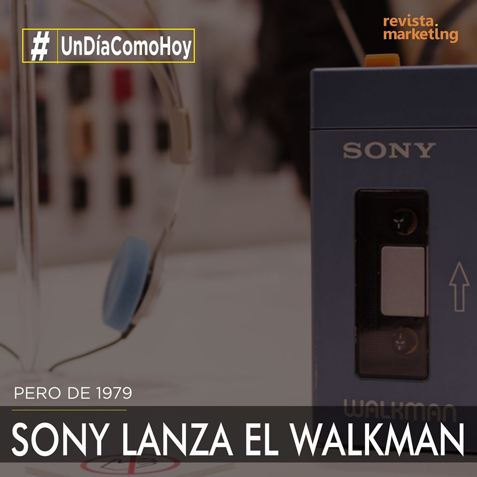 01 de julio 1979 Sony lanza el Walkman
