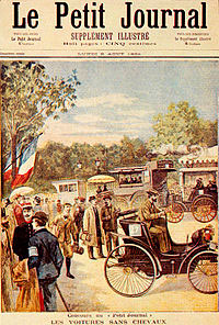 22 de julio 1894 Se celebra la primera carrera automovilística