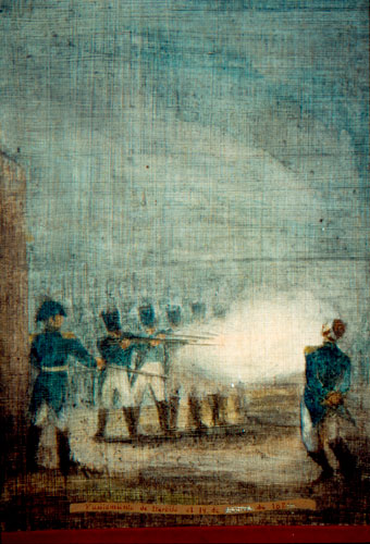 19 de julio 1824 es fusilado Agustín de Iturbide