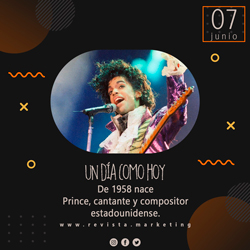 07 de junio 1958 Nace Prince Roger Nelson
