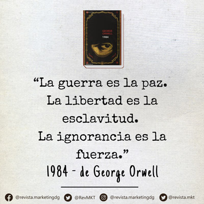 08 de junio 1949 George Orwell 1984 revista marketing