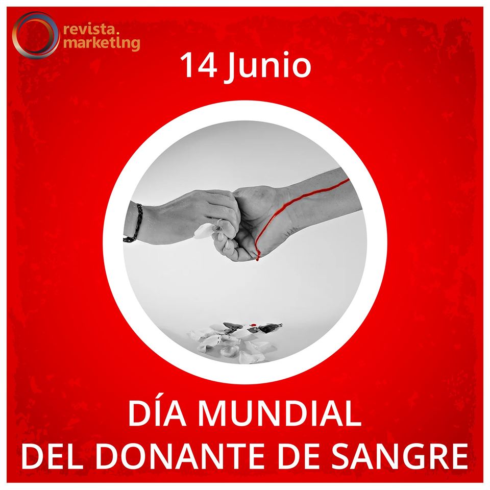 14 de junio Día Mundial del Donante de sangre