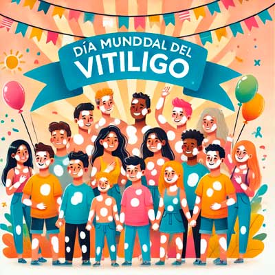 25 de junio Día Mundial del Vitíligo