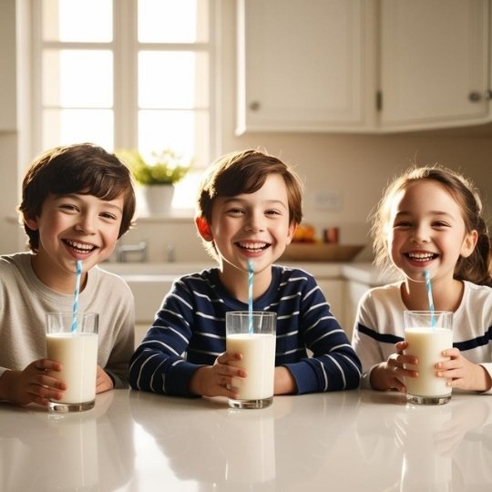 NINOS TOMANDO LECHE REVISTA MARKETING