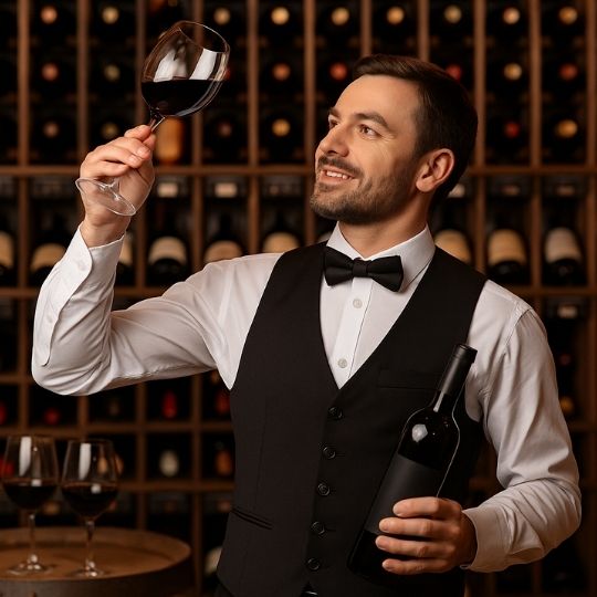 SOMMELIER IMAGEN IA REVISTA MARKETING