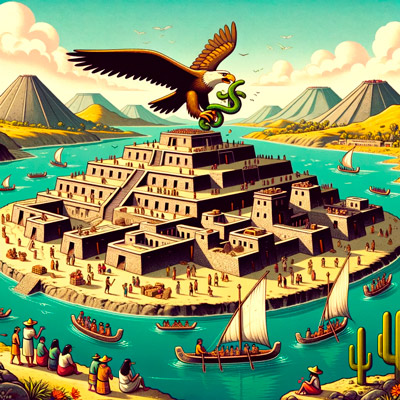 13 de Marzo 1325 Fundacion de Tenochtitlan