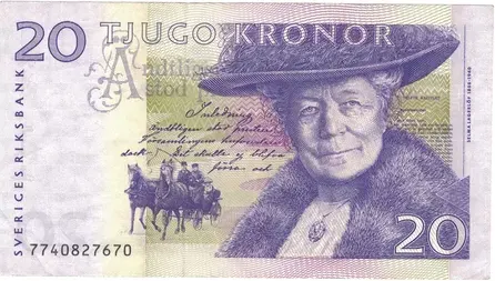 16 de marzo de 1940 Muere Selma Lagerlof Billete homenaje