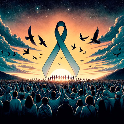 25 de marzo Dia Internacional de Solidaridad con el Personal Detenido y Desaparecido ilustracion ia conmovedora