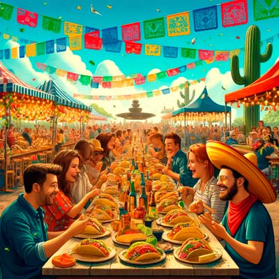 31 de marzo Día del Taco en México festejo