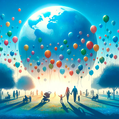Día Mundial del Niño por Nacer imagen IA conmovedora
