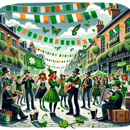 17 de marzo Día de San Patricio