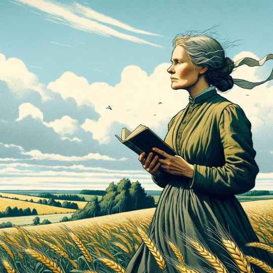 Muere Selma Lagerlof imagen IA representativa