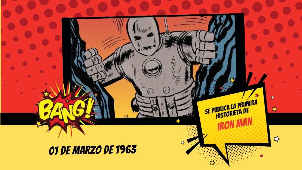 Se publica la primera historieta de Iron Man