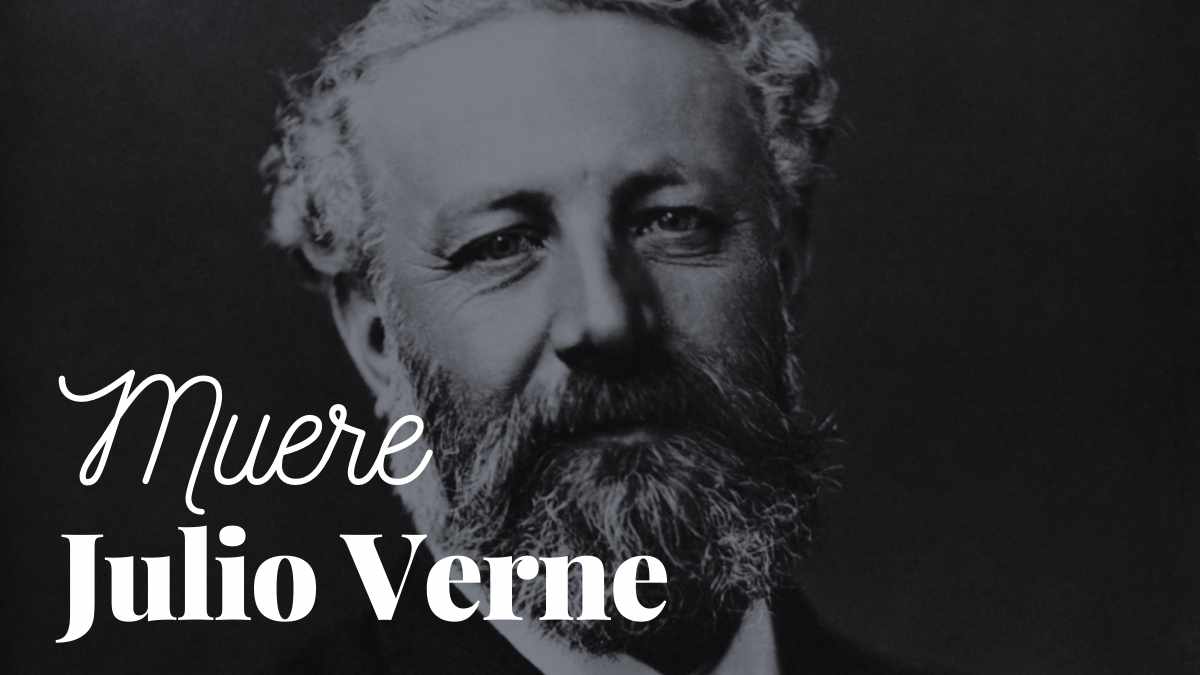 muere Julio Verne