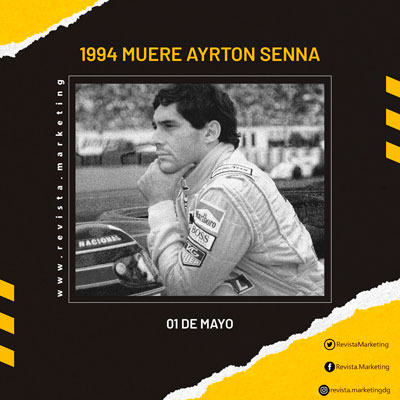 01 de mayo 1994 Muere Ayrton Senna