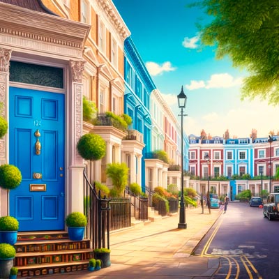 13 de mayo 1999 Se estrena la pelicula Un lugar llamado Notting Hill Puerta Azul