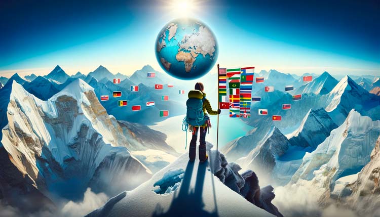 16 de mayo 1975 Tabei Junko primer mujer en subir el Everest 