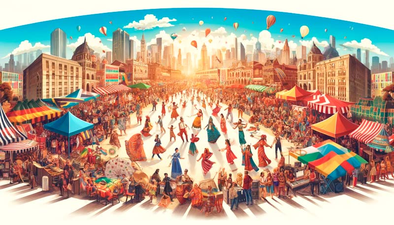 21 de mayo Dia Mundial de la Diversidad Cultural para el Dialogo y el Desarrollo imagen ia ilustrativa
