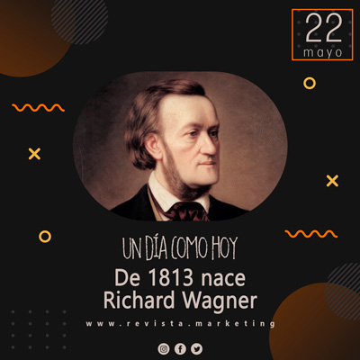 22 de mayo 1813 Nace Richard Wagner