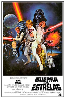 personajes principales de la primer película de Star Wars
