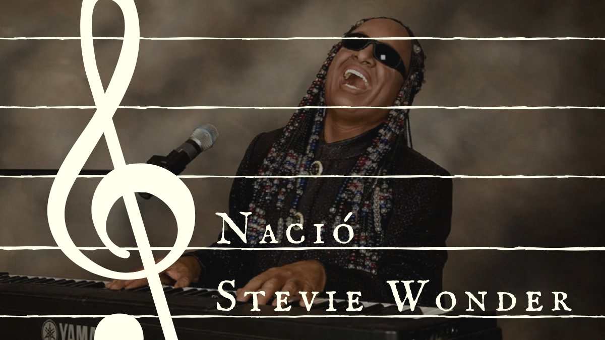 Nace Stevie Wonder