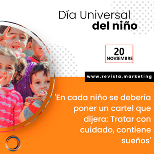 20 de Noviembre Dia Universal del Nino en revista marketing
