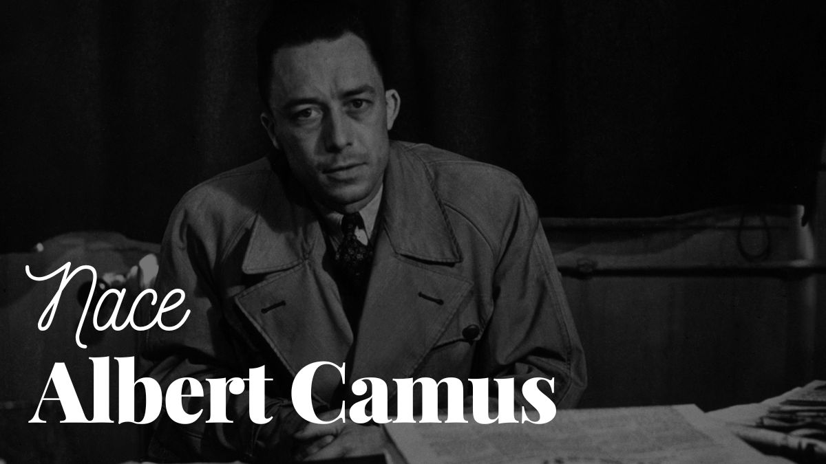 Nace Albert Camus