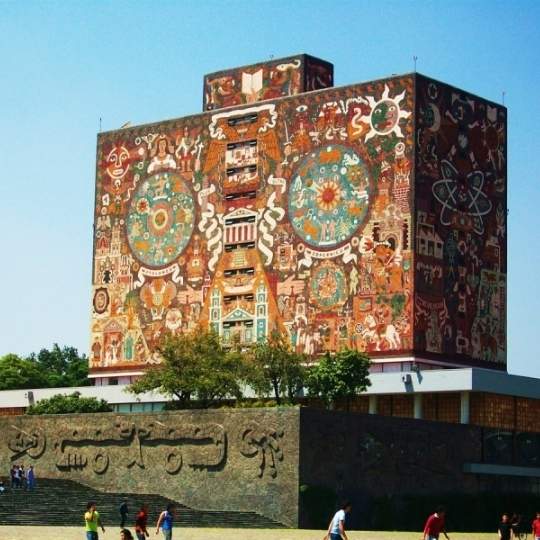 1 DE OCTUBRE DIA DEL ARQUITECTO EN MEXICO BIBLIOTECA CENTRAL UNAM