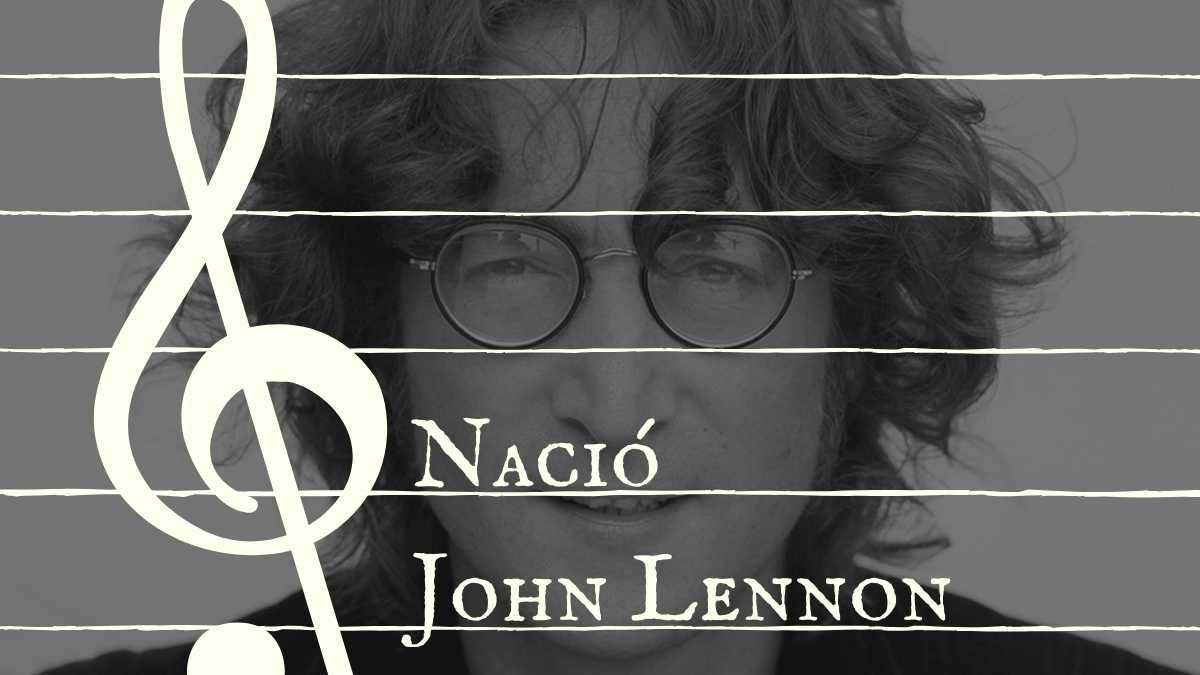 Nació John Lennon