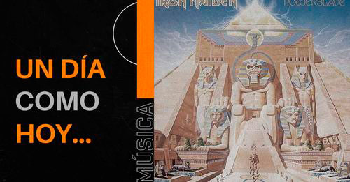 03 de septiembre 1984 Un día como hoy se lanza el Álbum Powerslave de Iron Maiden