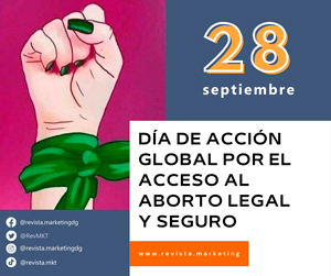 28 de sep Dia de Accion Global para el acceso al Aborto Legal y Seguro