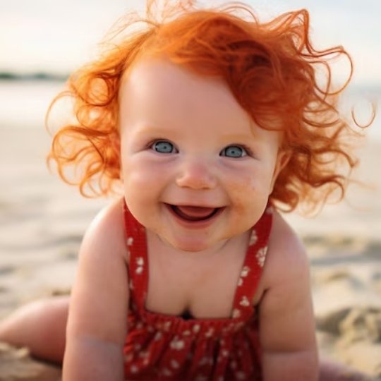 DIA MUNDIAL DEL PELIRROJO NIÑA PELIRROJA