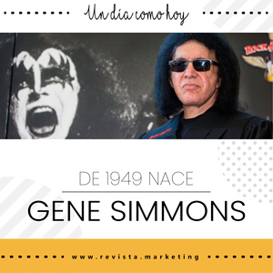 25 de agosto 1949 Nace Gene Simmons