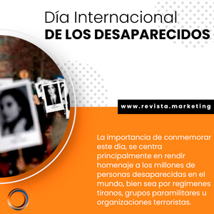 30 de agosto Dia Internacional de las Victimas de Desapariciones Forzadas